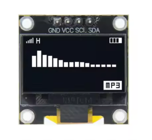 128x64 OLED Дисплей Модул (0.96") – I2C за Arduino и STM32